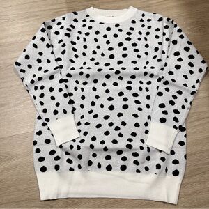 Mazik Monochrome Polka Dot Top